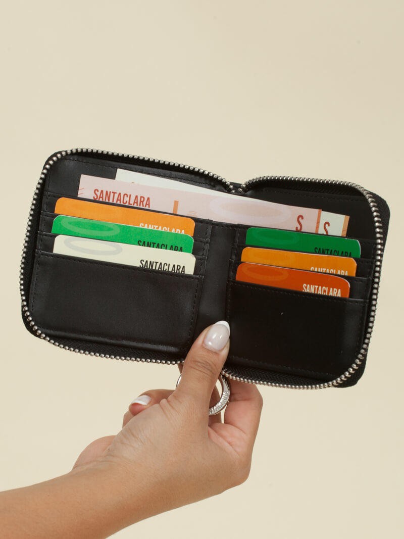 Billetera Mini Rivas Negro