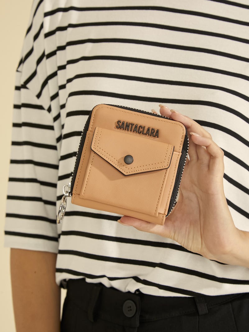 Billetera Mini Rivas Camel