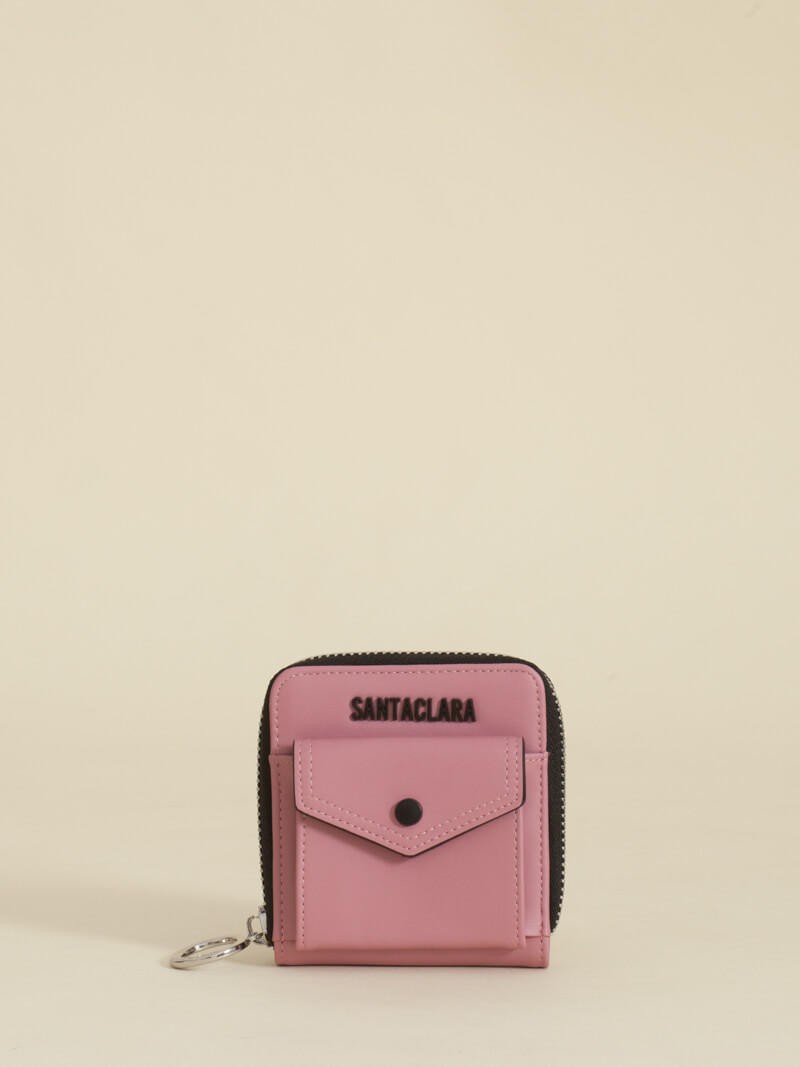 Billetera Mini Rivas Rosa Viejo