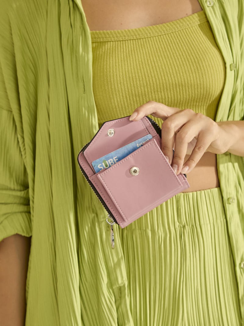 Billetera Mini Rivas Rosa Viejo