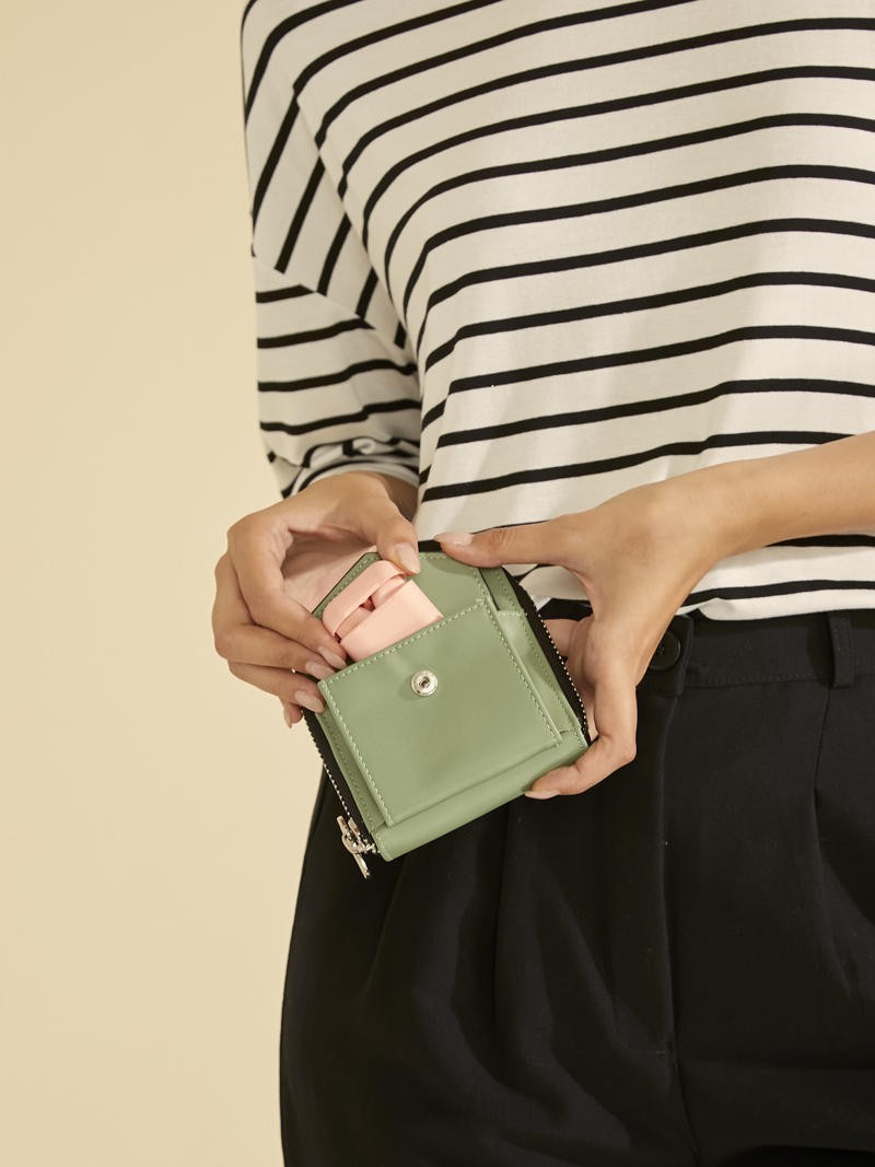 Billetera Mini Rivas Menta