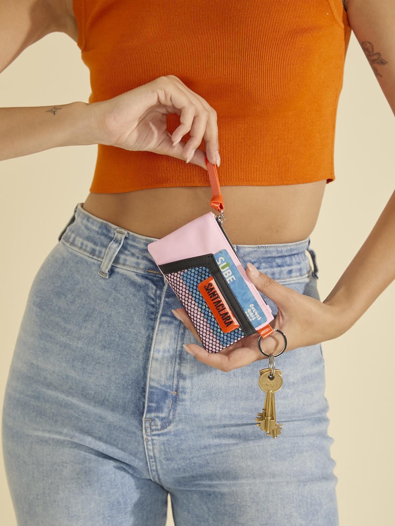 Pouch Multifuncion Mini Maia Rosa