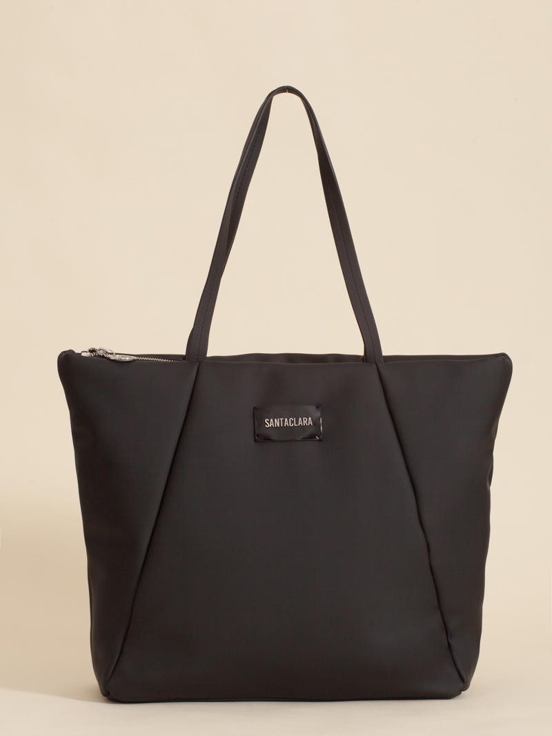 Shopping Bag Sofia Negro Porta Notebook
