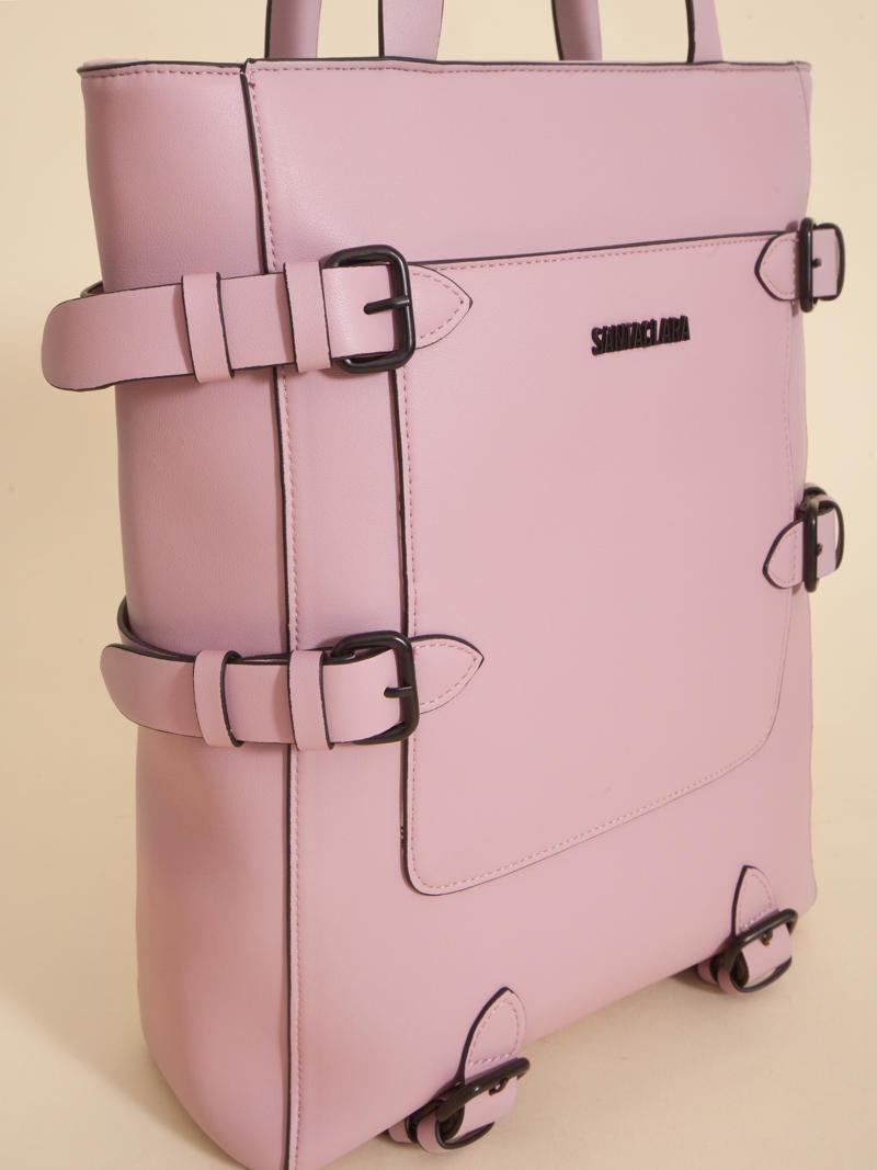 Shopping Bag Solana Lila Porta Notebook