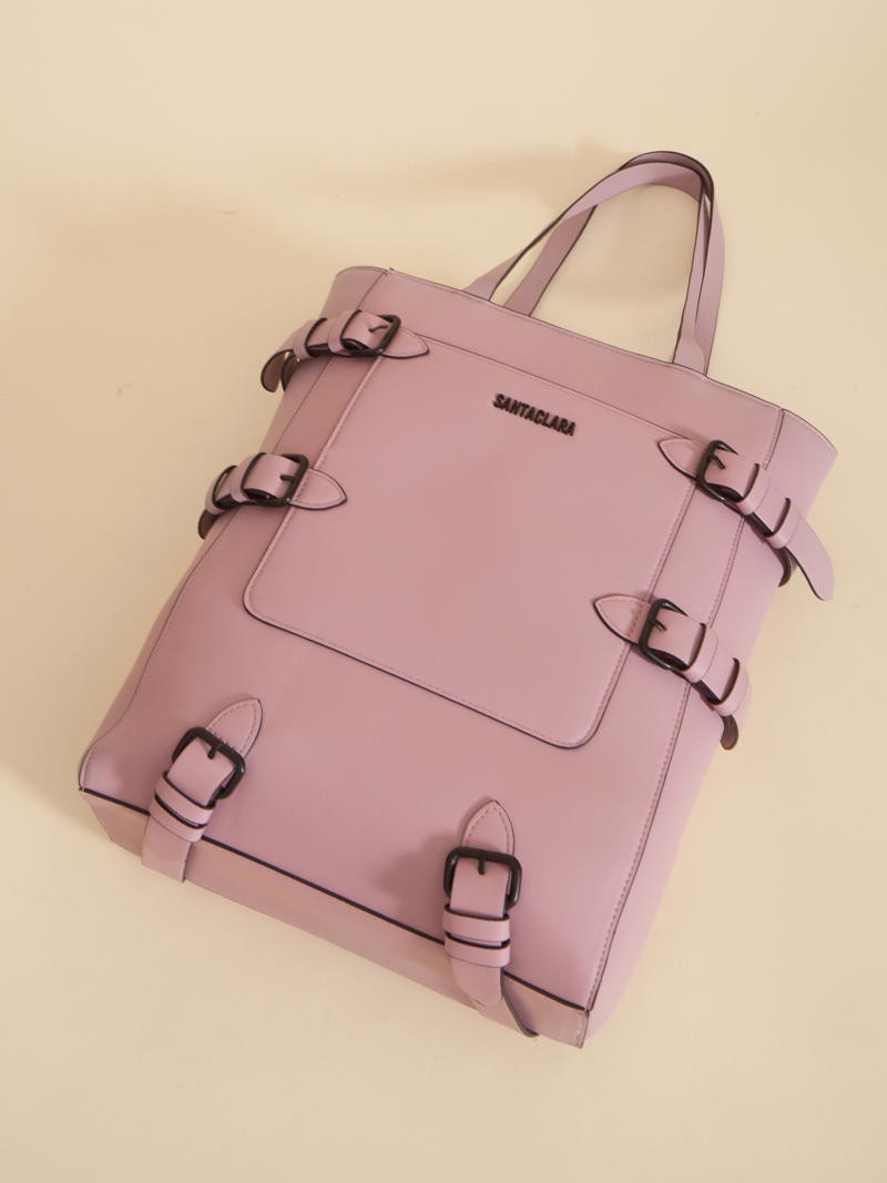 Shopping Bag Solana Lila Porta Notebook