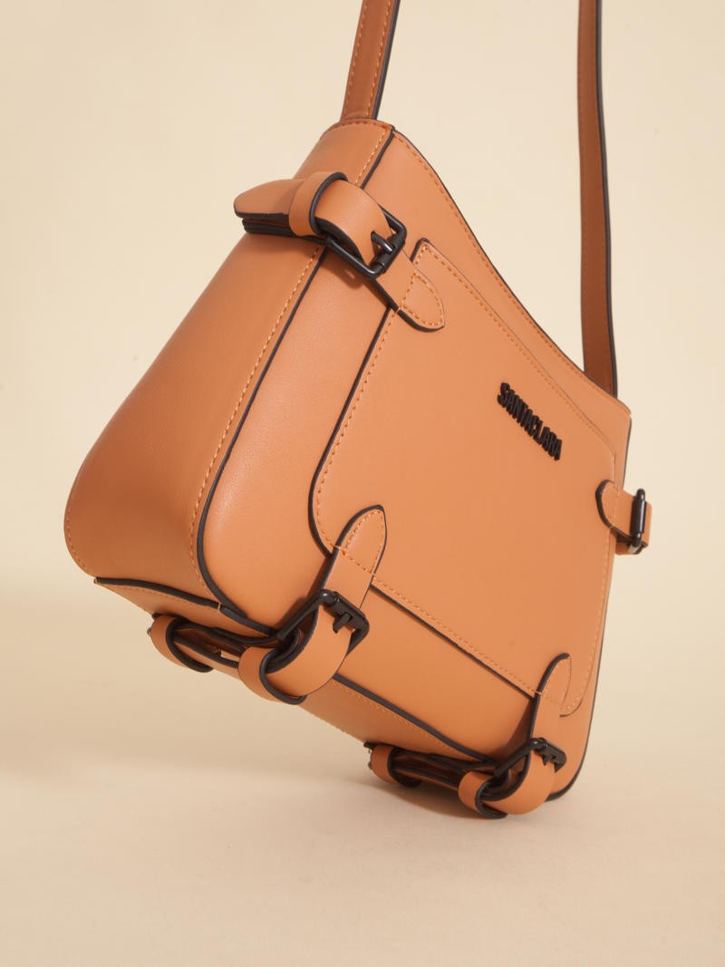 Bandolera Solana Camel