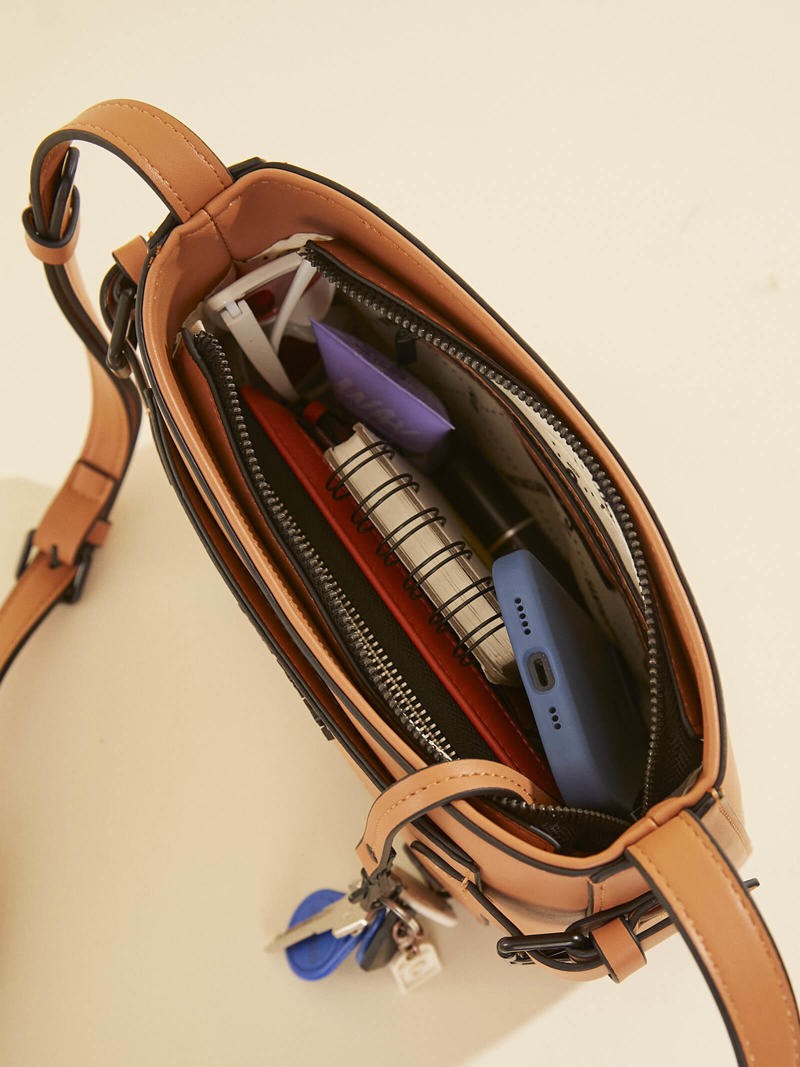 Bandolera Solana Camel