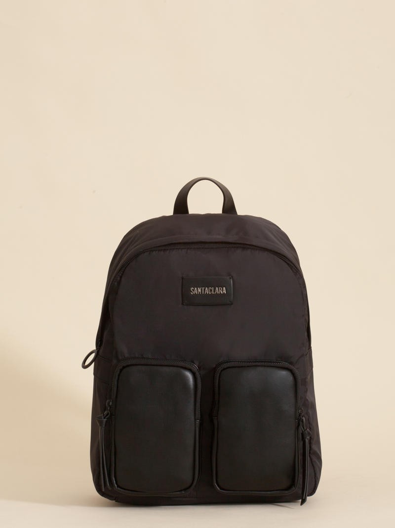 Mochila Catalina Negro Porta Notebook