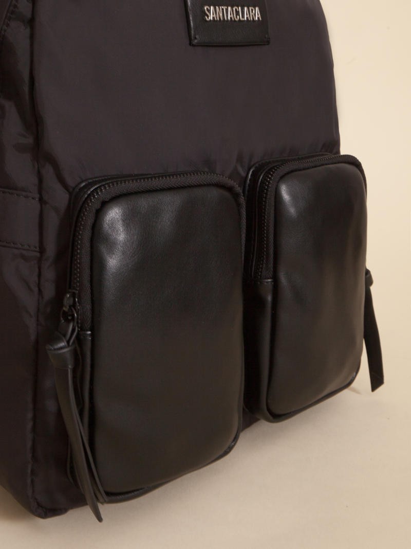 Mochila Catalina Negro Porta Notebook