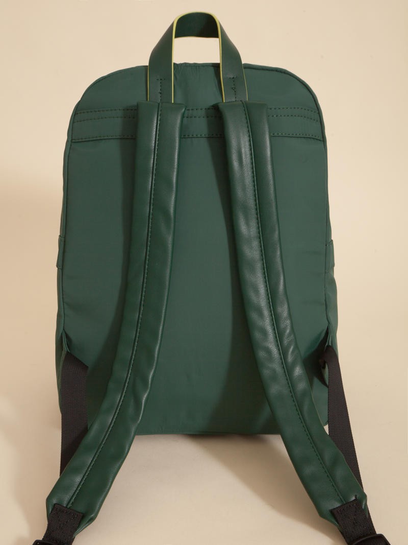 Mochila Catalina Verde Porta Notebook