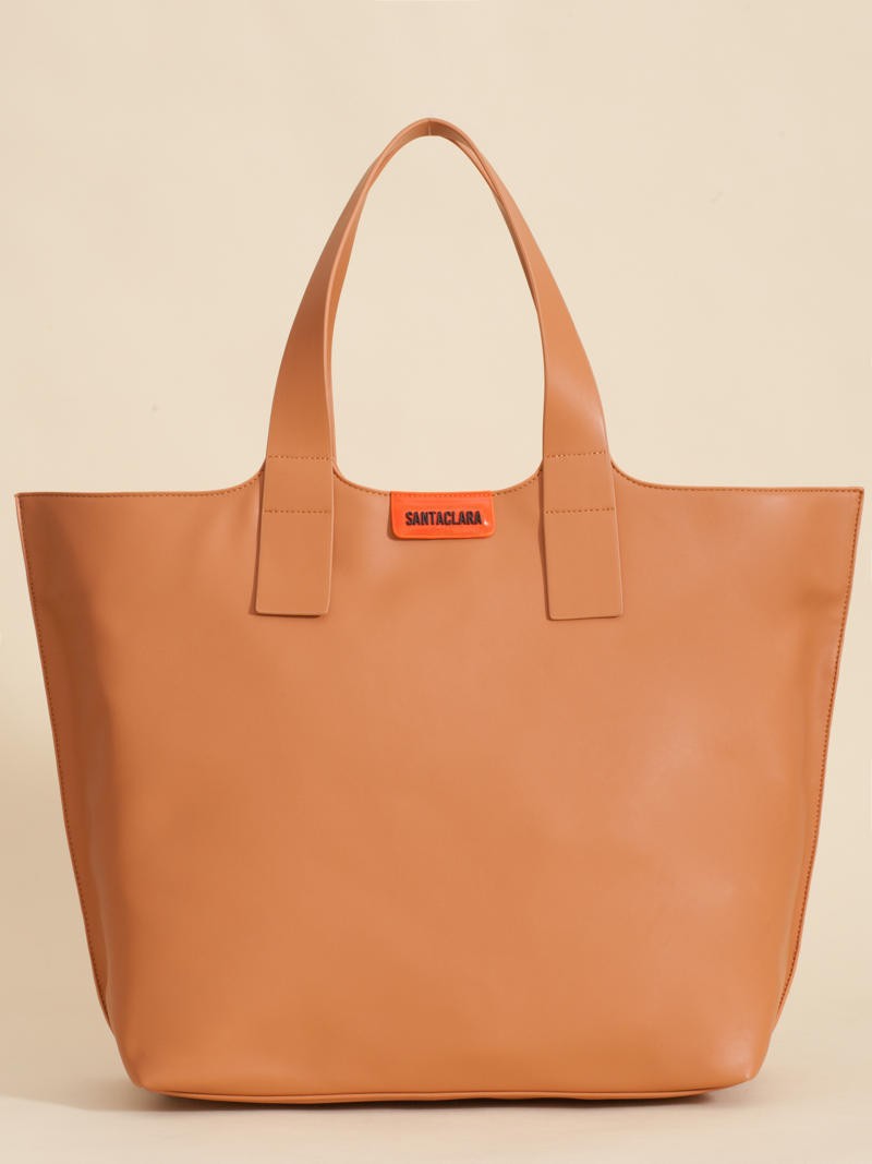 Maxibolso Sonia Camel Porta Notebook