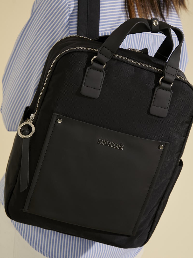 Mochila Nomi Negro Porta Notebook