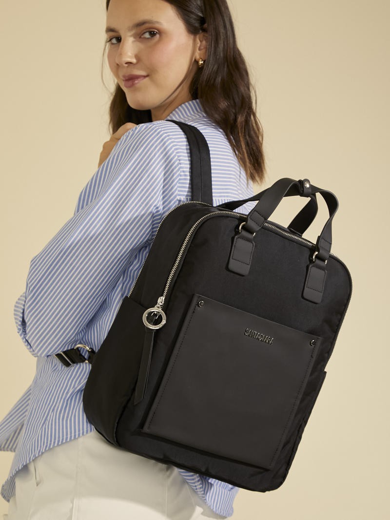 Mochila Nomi Negro Porta Notebook