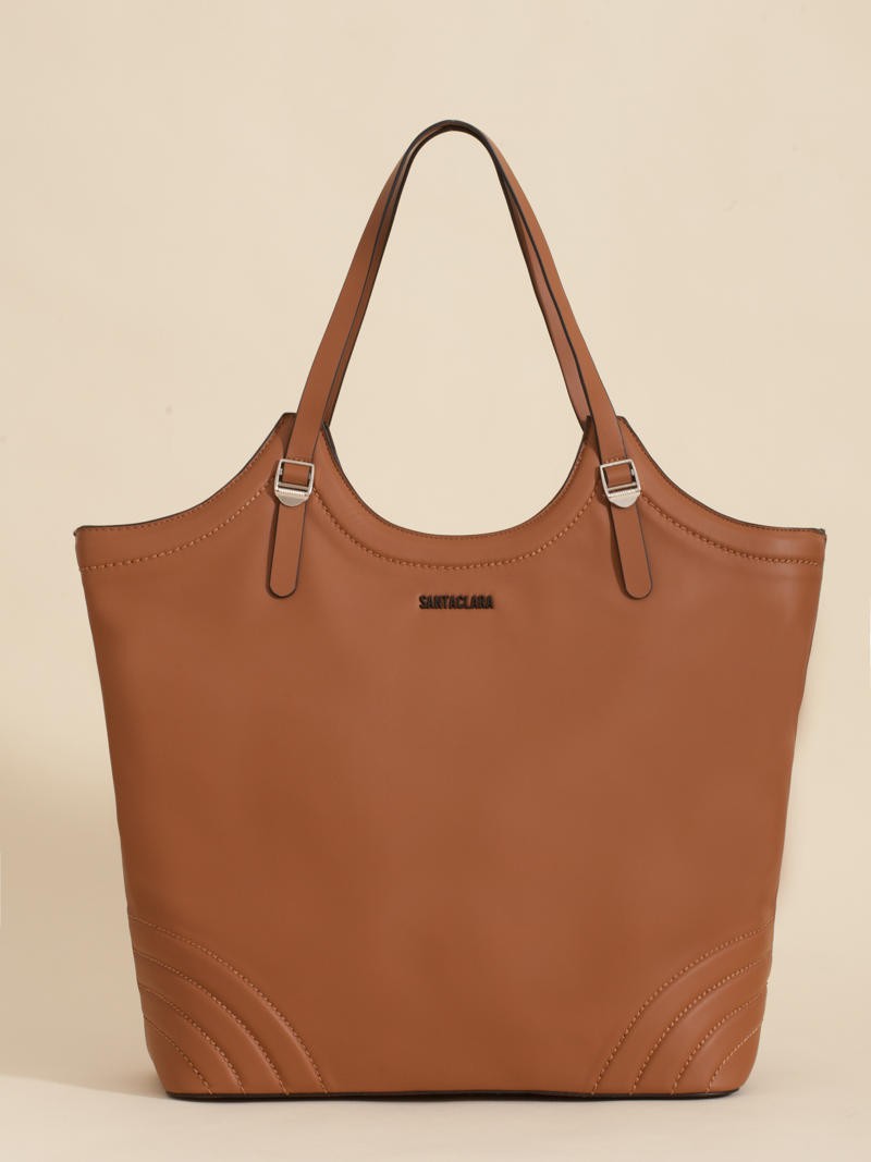 Maxibolso Fran Marrón Porta Notebook