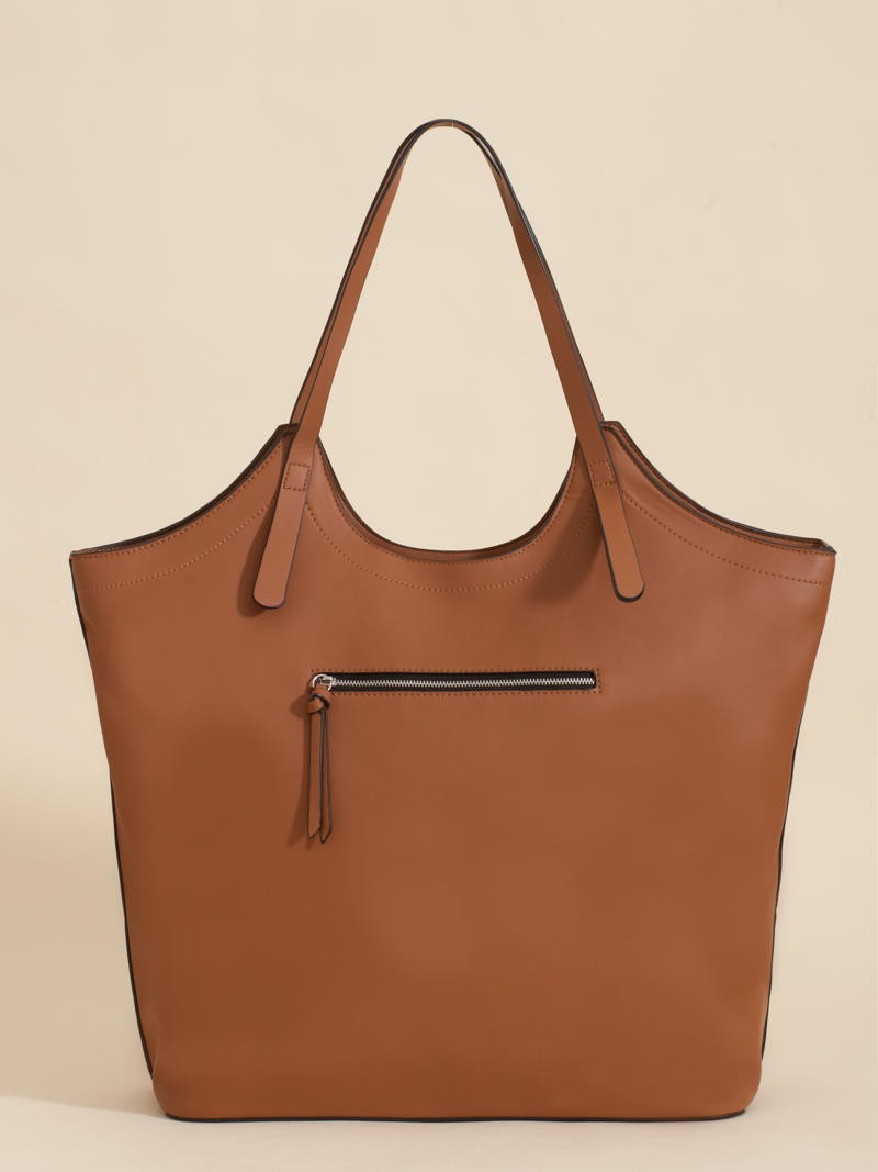 Maxibolso Fran Marrón Porta Notebook