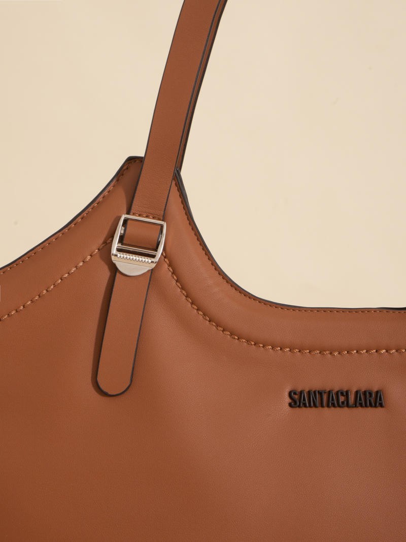 Maxibolso Fran Marrón Porta Notebook