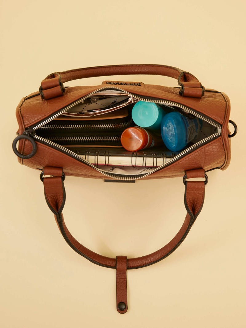 Cartera Juli Marrón