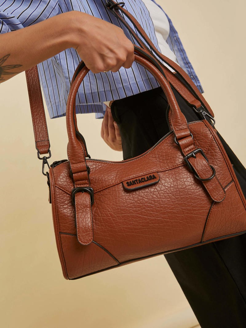 Cartera Juli Marrón