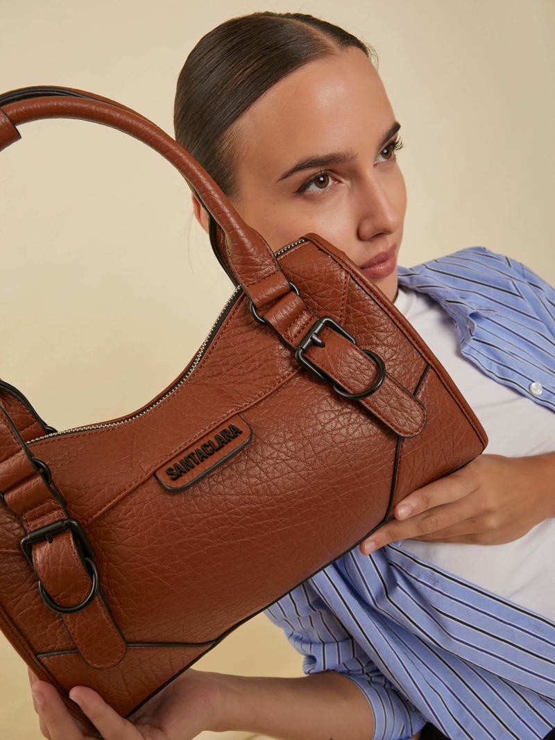 Cartera Juli Marrón