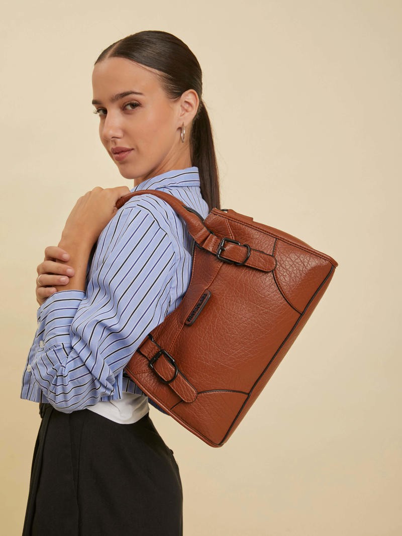 Cartera Juli Marrón