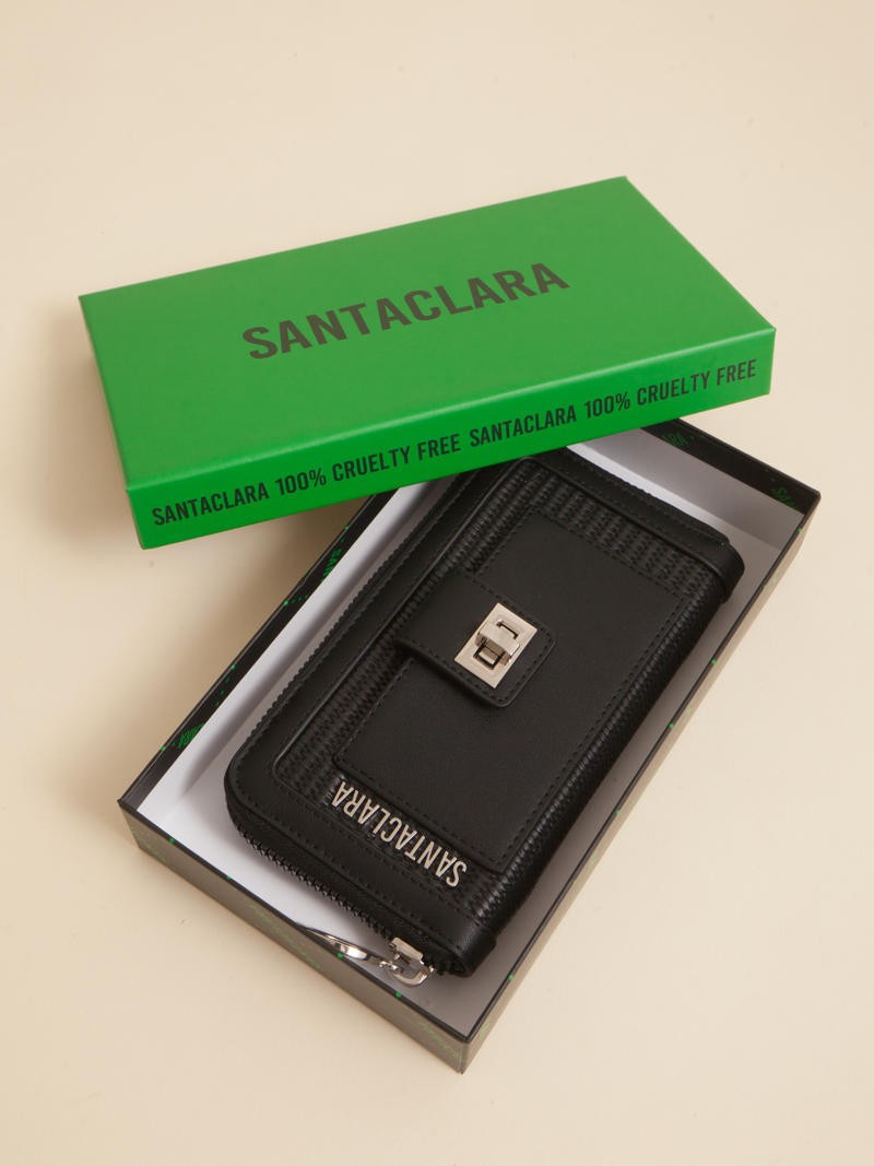 Billetera Lucía  Negro