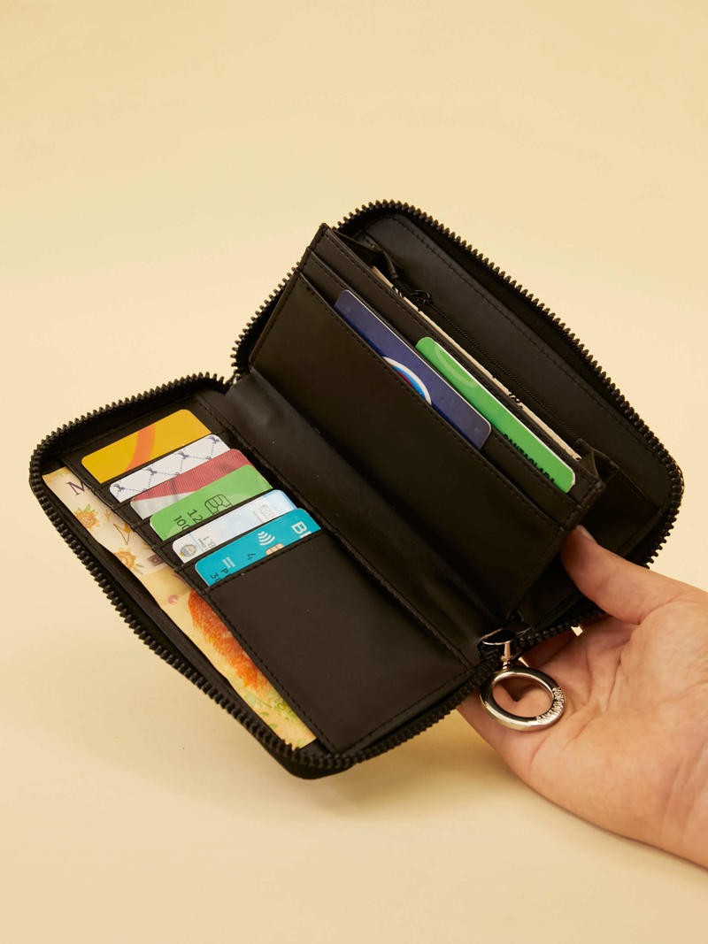 Billetera Lucía  Negro