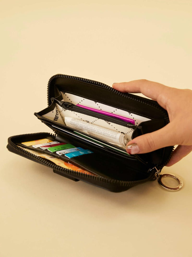 Billetera Lucía  Negro