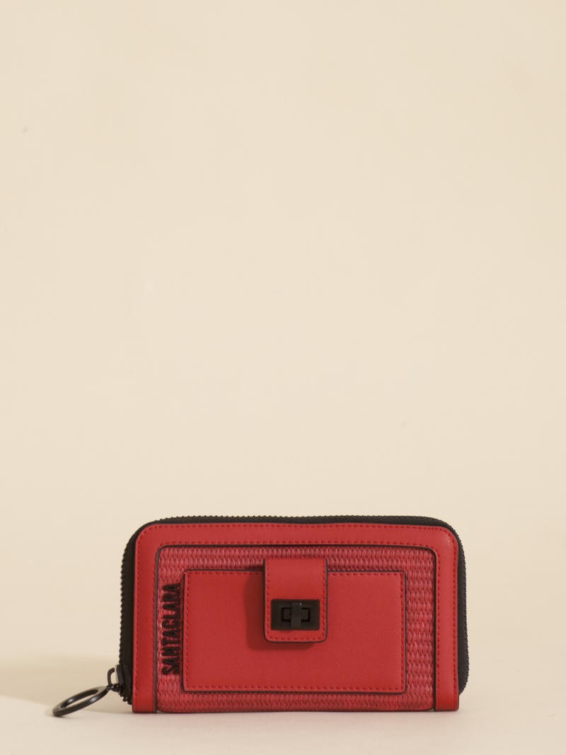 Billetera Lucía  Rojo