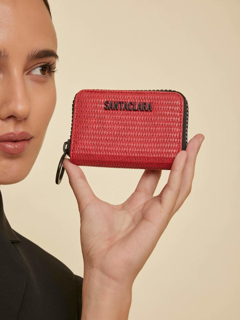 Tarjetero Lucía Rojo