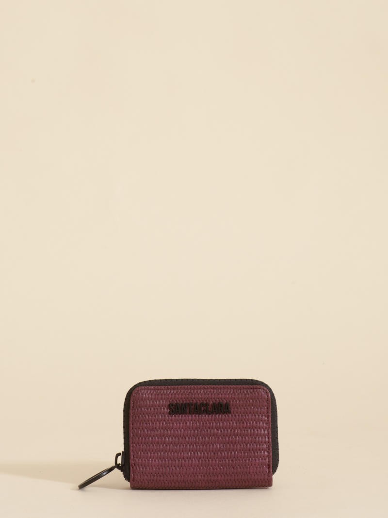 Tarjetero Lucía Berenjena