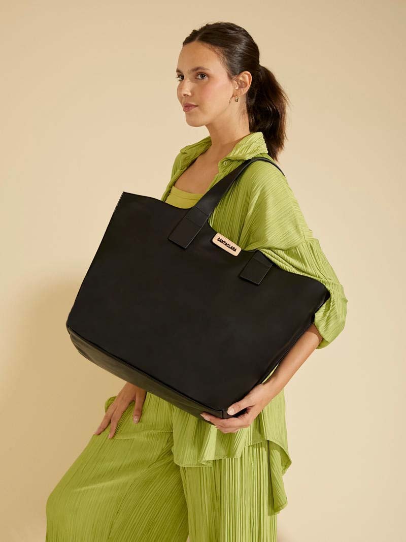 Maxibolso Sonia Negro Porta Notebook