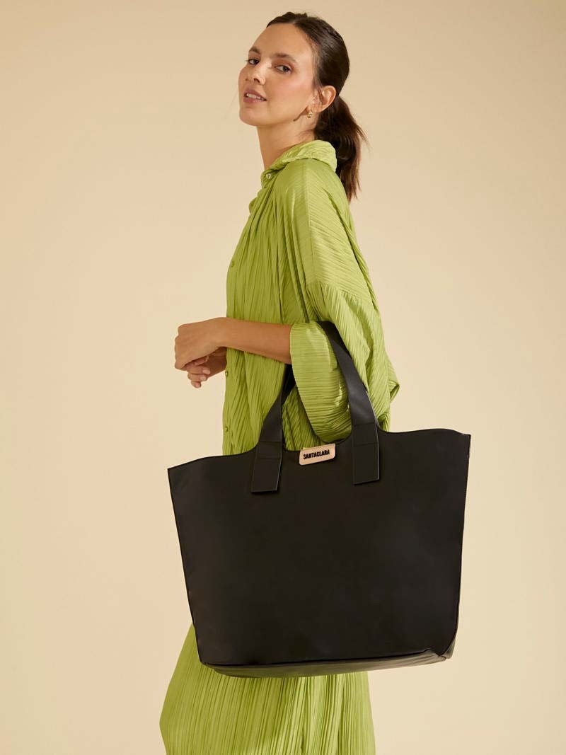 Maxibolso Sonia Negro Porta Notebook